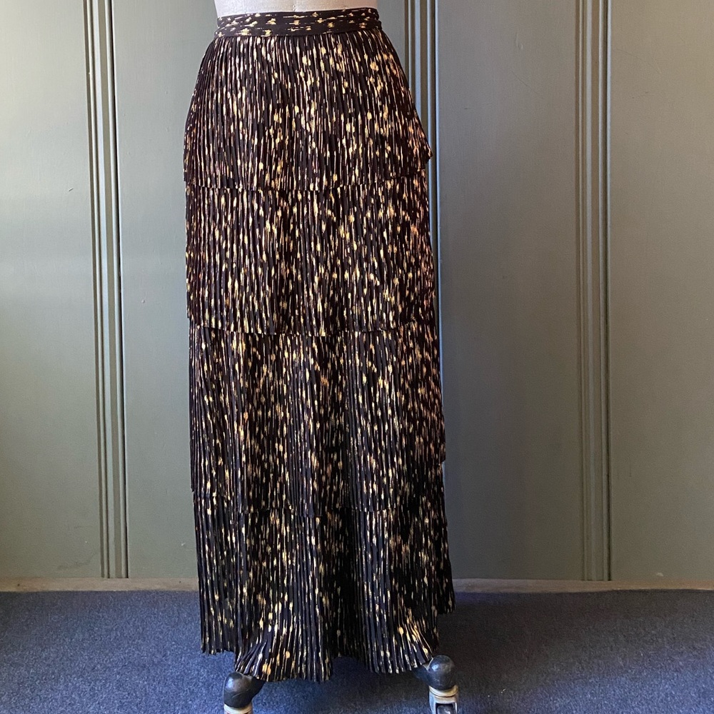Olivia Palermo for Chelsea 28 tiered maxi skirt